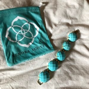 Kendra Scott Cassie Bracelet in turquoise!